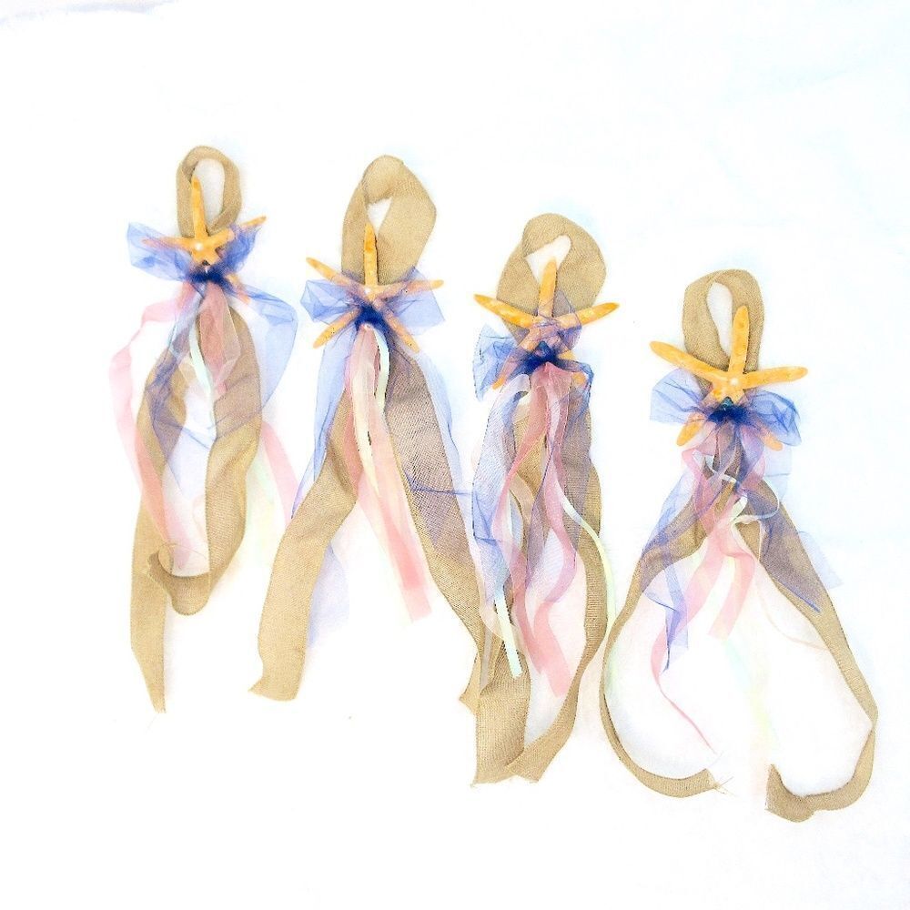 Hand-made Starfish Chair Sash